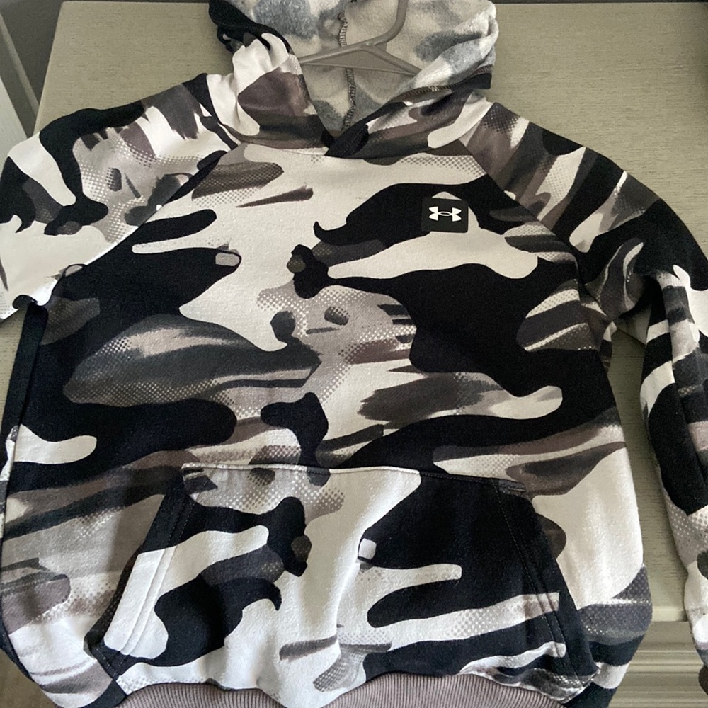 UA Youth Boys Camo Hoodie